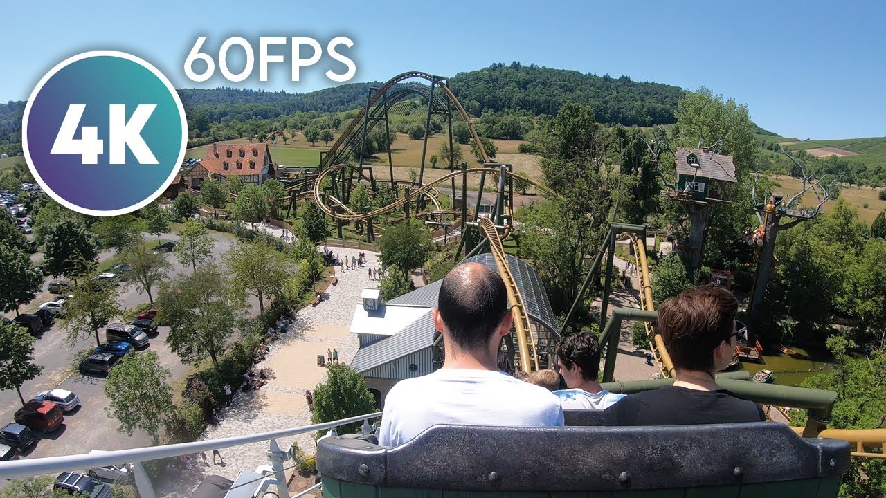 Volldampf - Tripsdrill (4k 60fps On-ride POV)