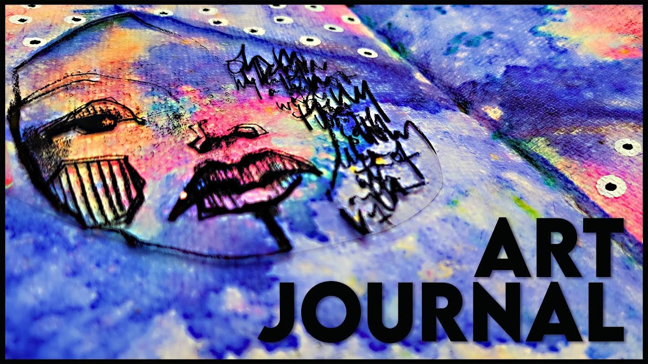 Art Journal Hack: Easy Texture Technique!