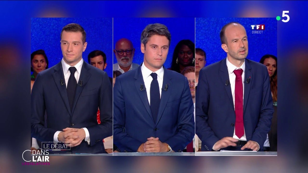 Attal, Bardella, Bompard : qui a gagné le débat ? Reportage  - #cdanslair l26.06.2024