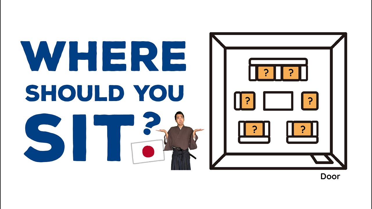The Rules in Japan for Sitting/Standing in a Closed Area