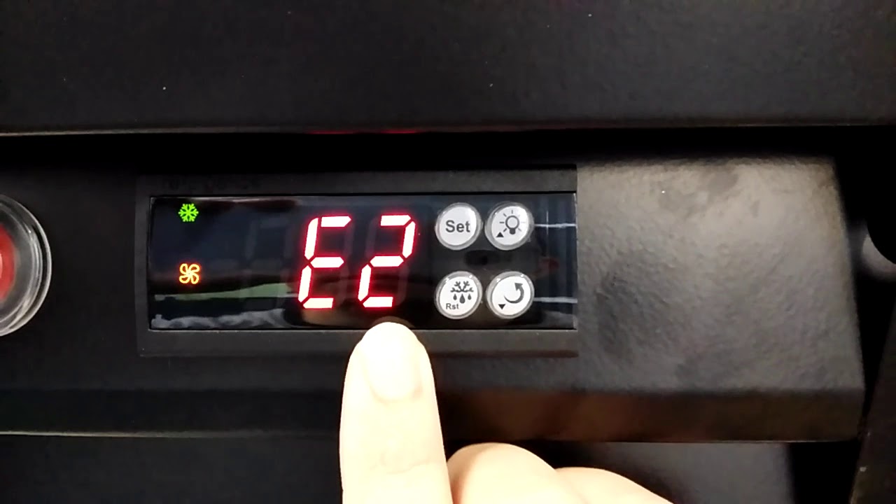Apex refrigerator carel thermostat setting, switching Celsius to Fahrenheit