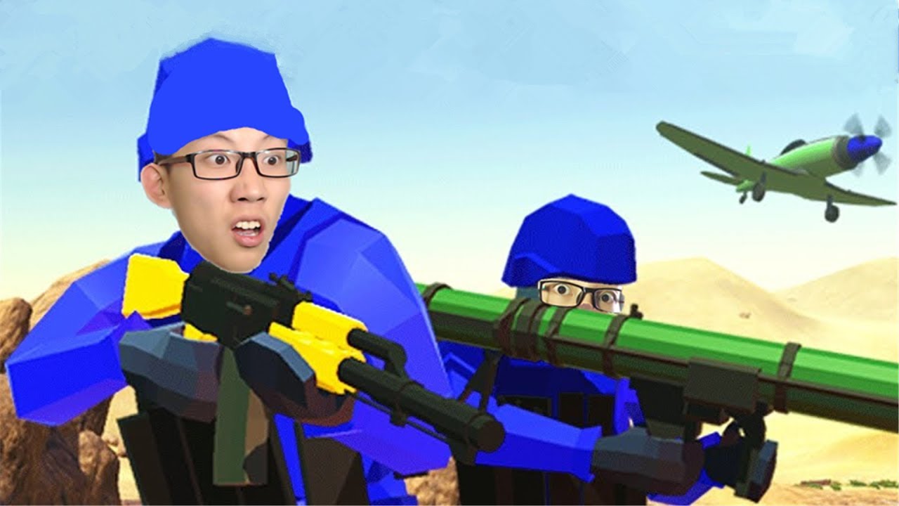 战地模拟器Ravenfield 坦克炸队友!鲤鱼Ace