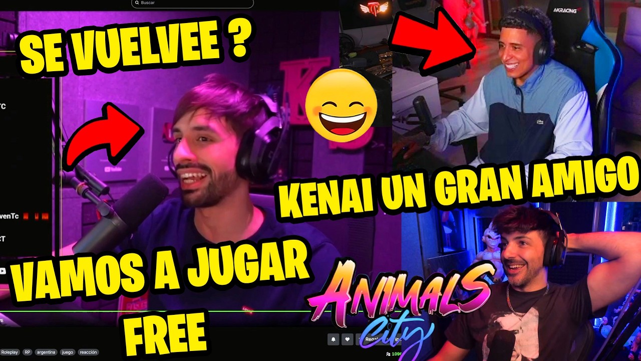 MrStivenTc REACCIONA A KENAI Y PASA ESTO 😂 KENAI REACCIONA A ANIMALS RP DE NEXXUZ 😆| DovuX Life |