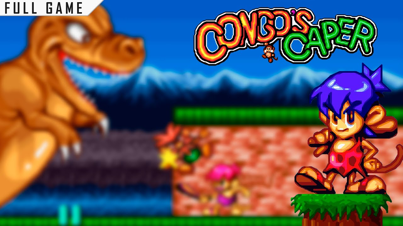 Congo's Caper | Super Nintendo | Full Game [Upscaled to 4K using xBRz]