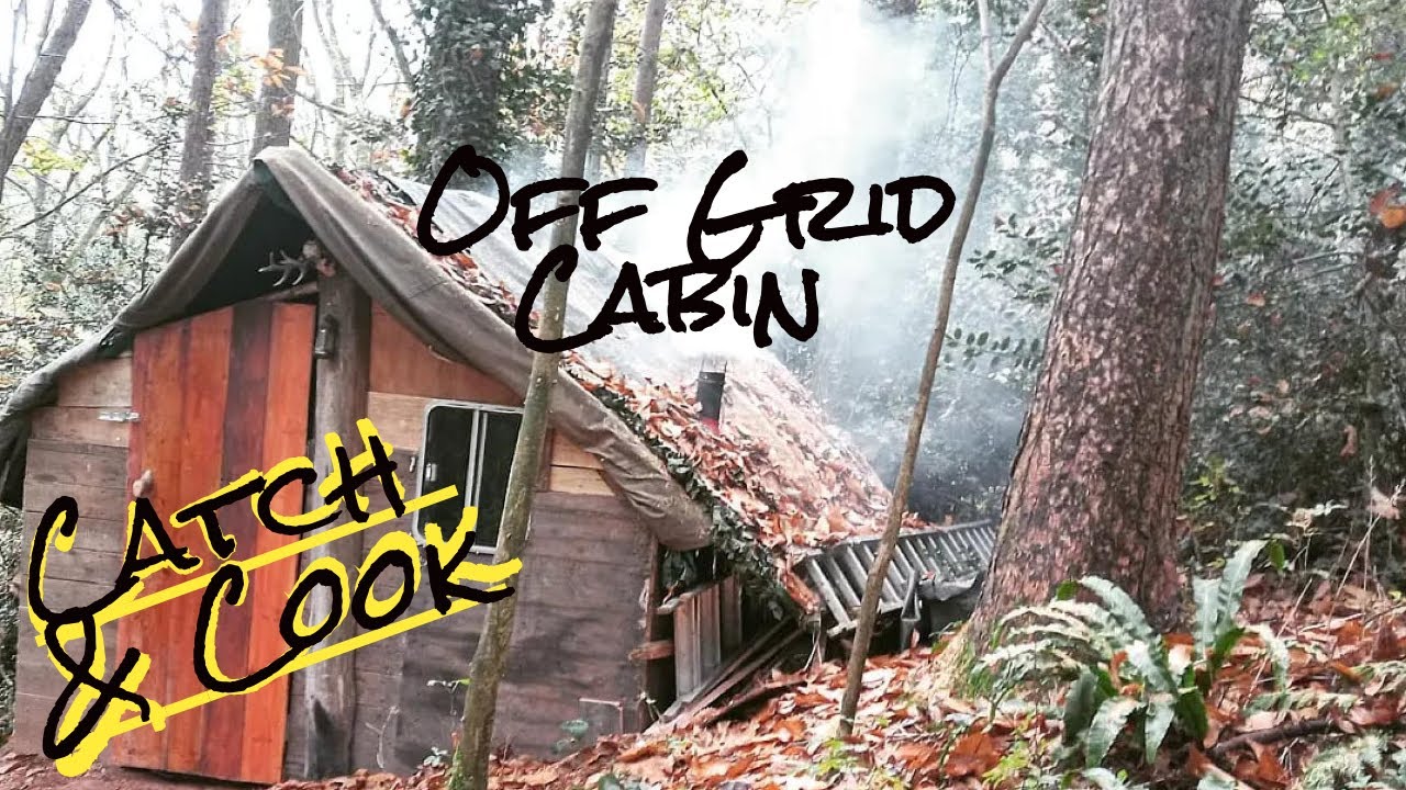Avalon Bushcraft - Off Grid Cabin /Catch & Cook / Game Stew