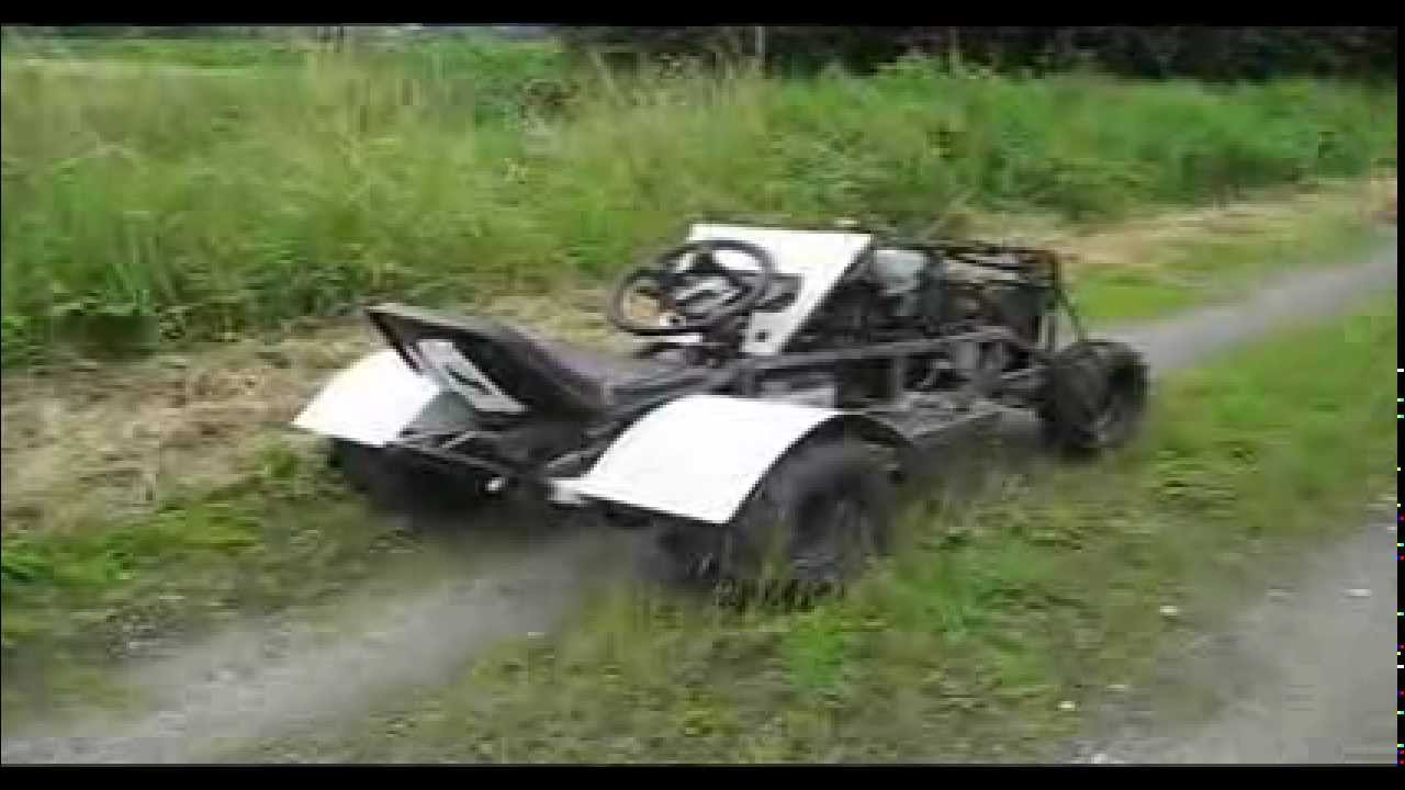 Rennrasenmäher mit Kawasaki - Ninja Motor 600ccm [Soundcheck]