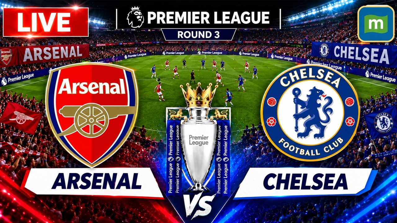 🔴Arsenal vs Chelsea Football LIVE: Huge Premier League Clash | Round 3 | Arsenal vs Chelsea LIVE