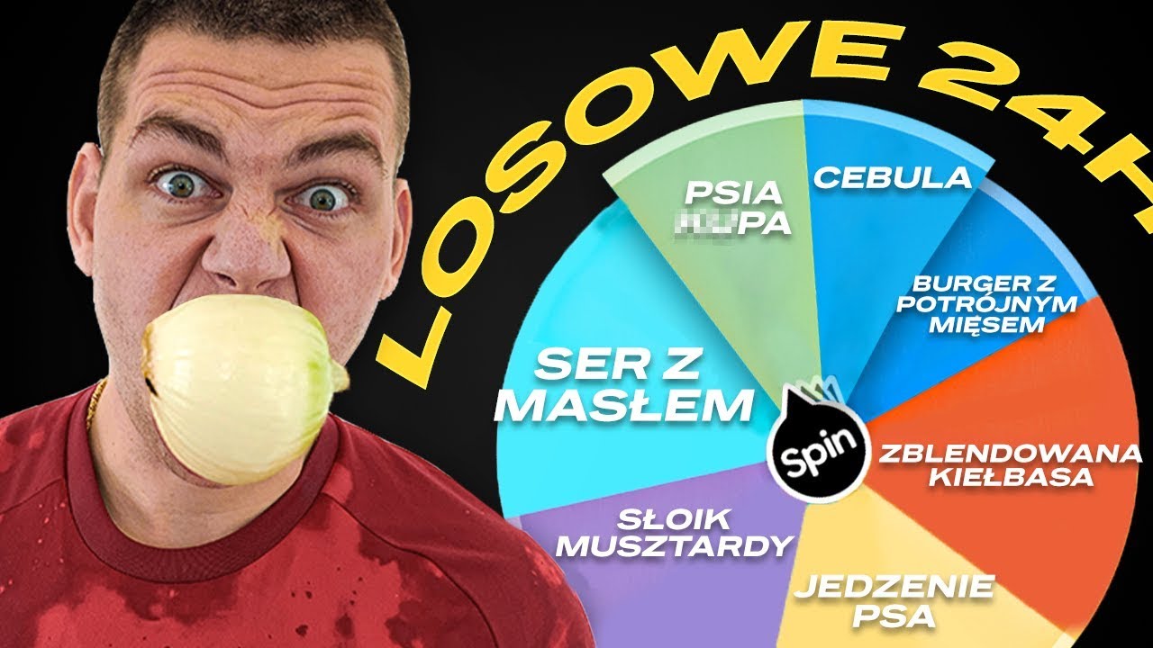 24 GODZINY JEM OBRZYDLIWE RZECZY 🍕🥚🧁