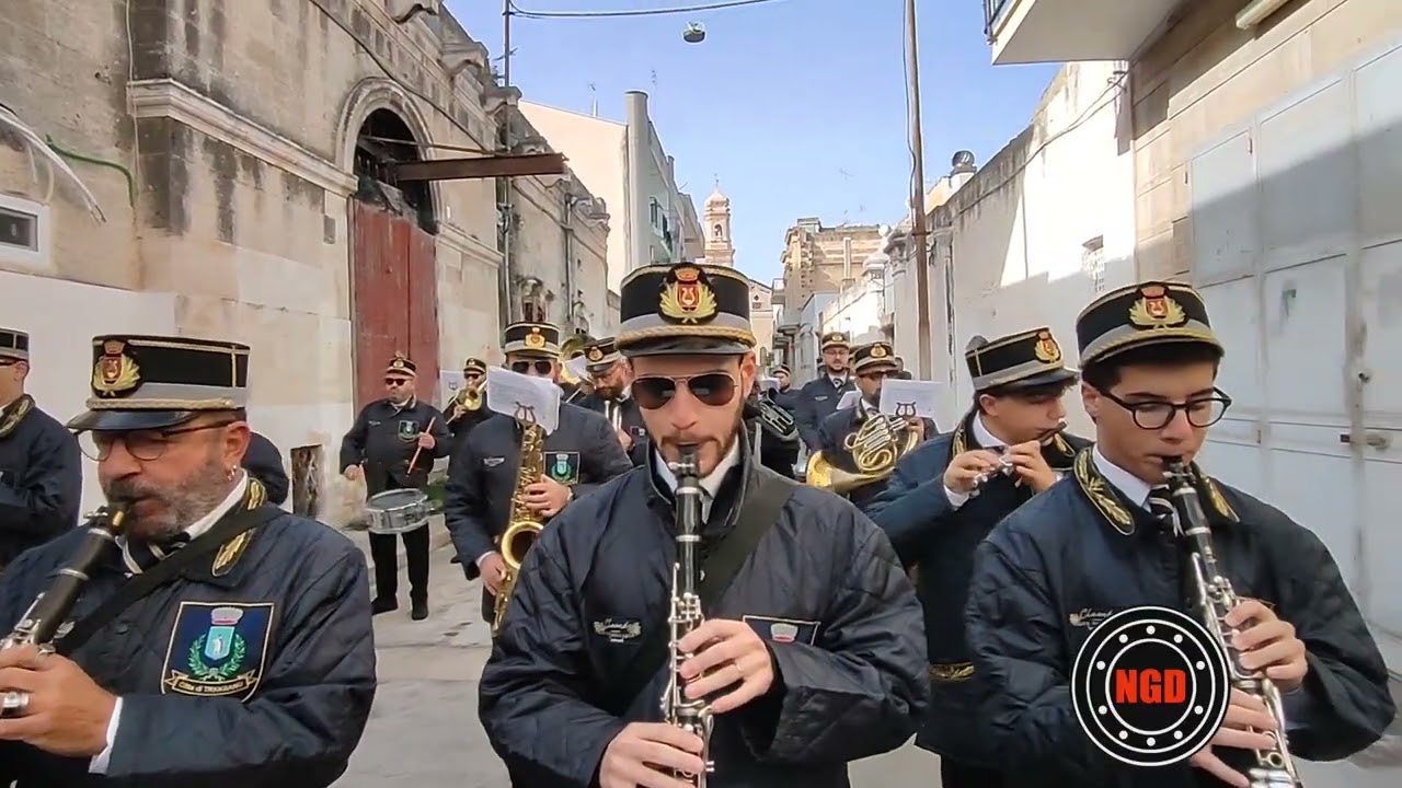 Marcia Omaggio a Gioia Banda di Triggiano 16/11/25 Adelfia Processione di San Trifone