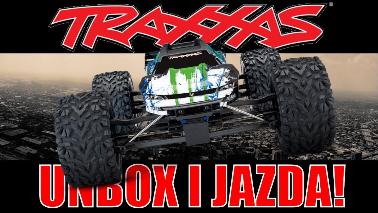 Traxxas E-Revo VXL 2.0 Unbox i Jazda!