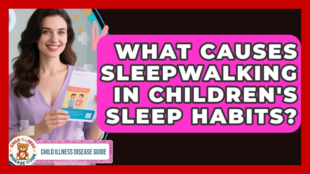 What Causes Sleepwalking In Children's Sleep Habits? - Child Illness Disease Guide