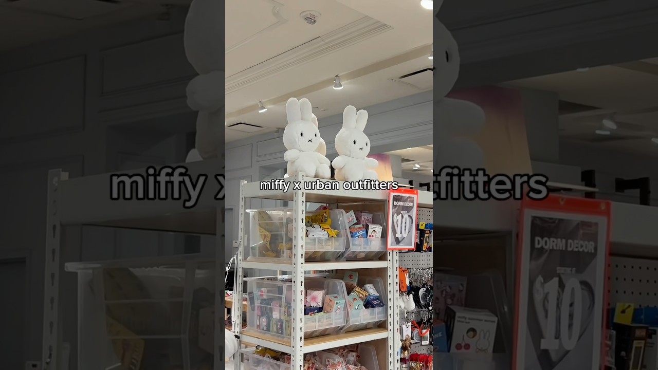 MIFFY COLLECTION AT URBAN OUTFITTERS!! #shorts