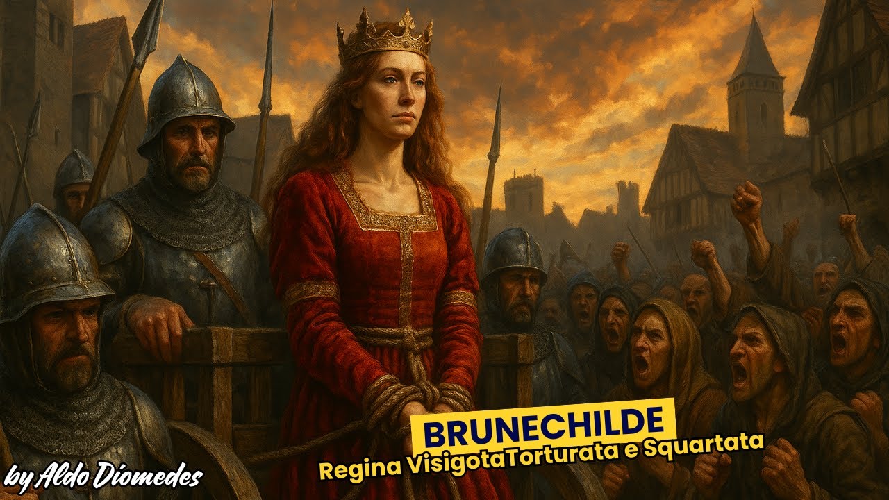 BRUNECHILDE Regina Visigota Torturata e Squartata (La Vera Storia)