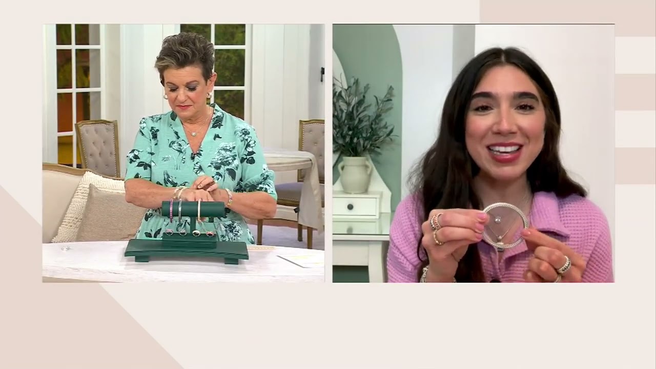 JAI Sterling Silver Exotic Gemstone Bangle on QVC