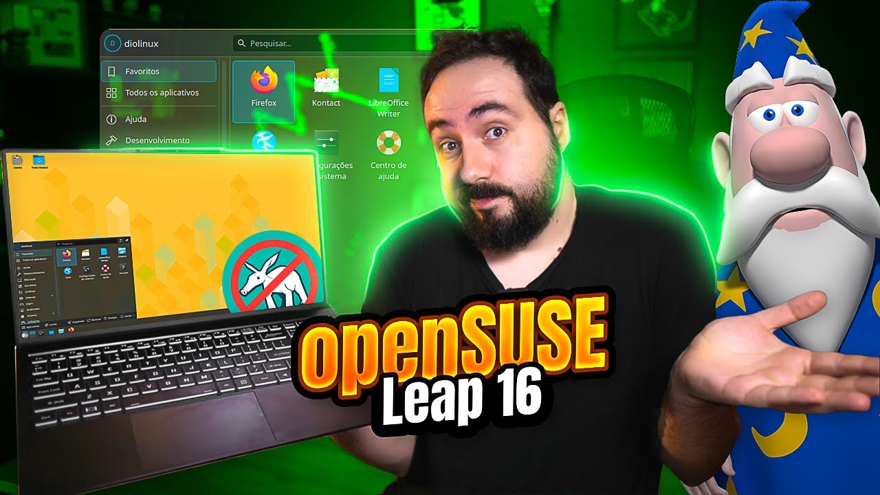 openSUSE Leap 16 acabou com seu MAIOR diferencial