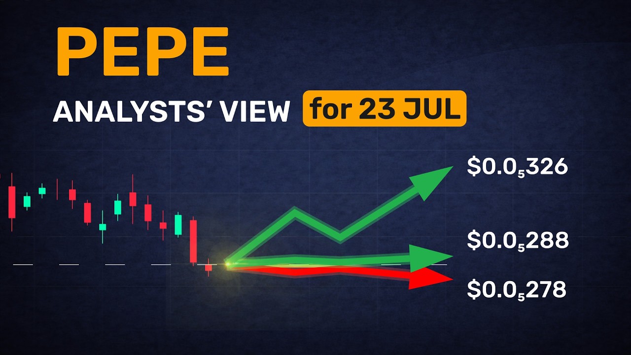 Only one analyst targets 14.8% movement for PEPE