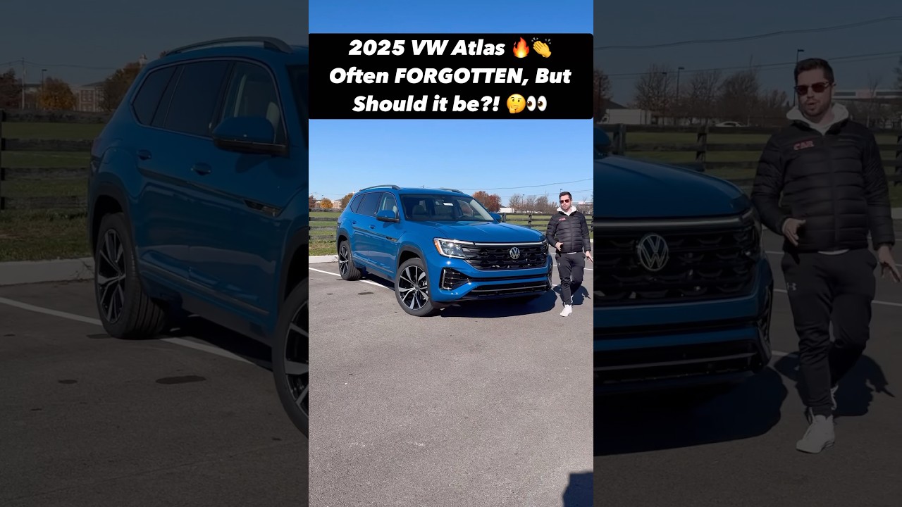Five Reasons the 2025 Volkswagen Atlas Might Just be a Three-Row Underdog!