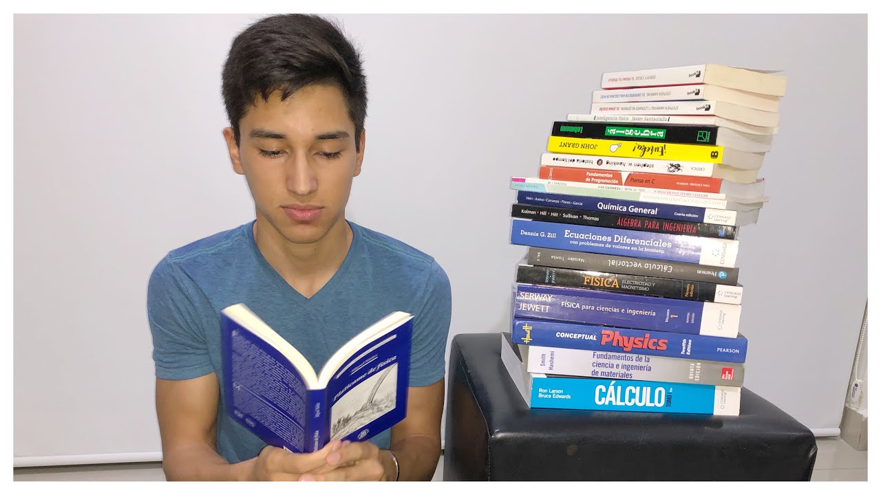 ¿QUÉ LIBROS TIENE UN ESTUDIANTE DE FÍSICA?