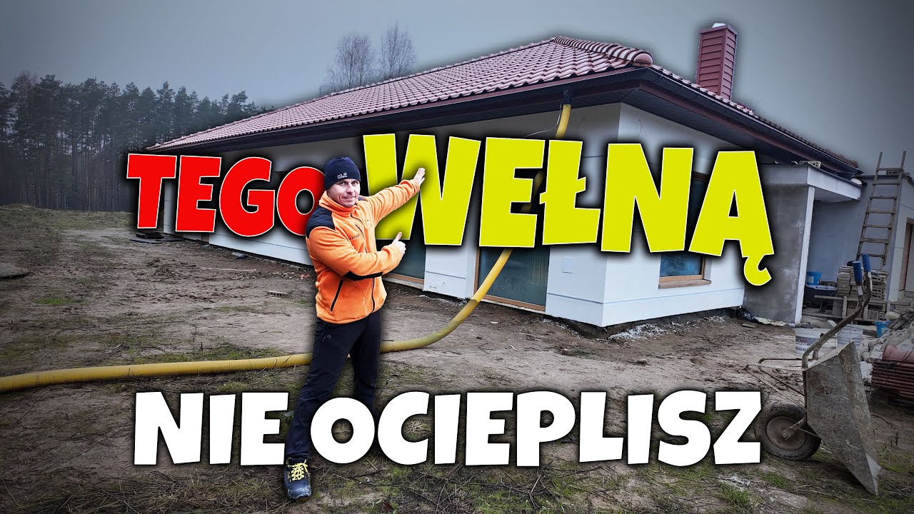 ❄️DLACZEGO INWESTOR NIE WYBRAŁ WEŁNY? 🤔DACH KOPERTOWY I PIANA PUR🔥