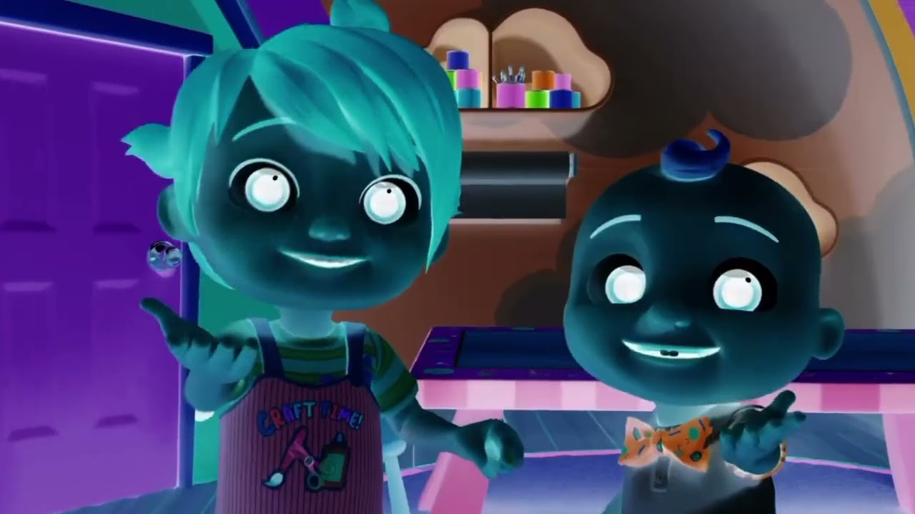 Cocomelon says in my magic art box/voice pitch effects 