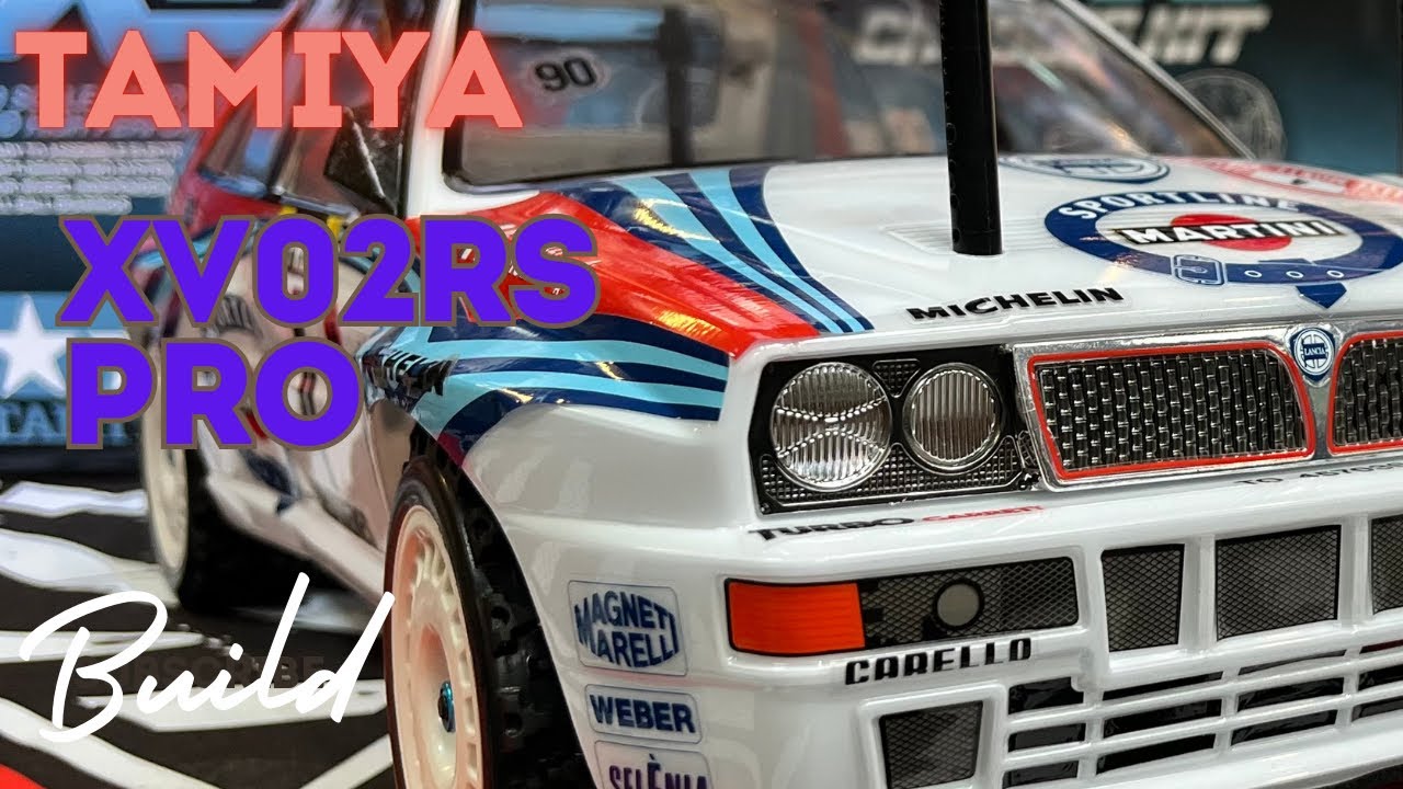 TAMIYA XV02RS PRO BUILD 開工組裝啦！
