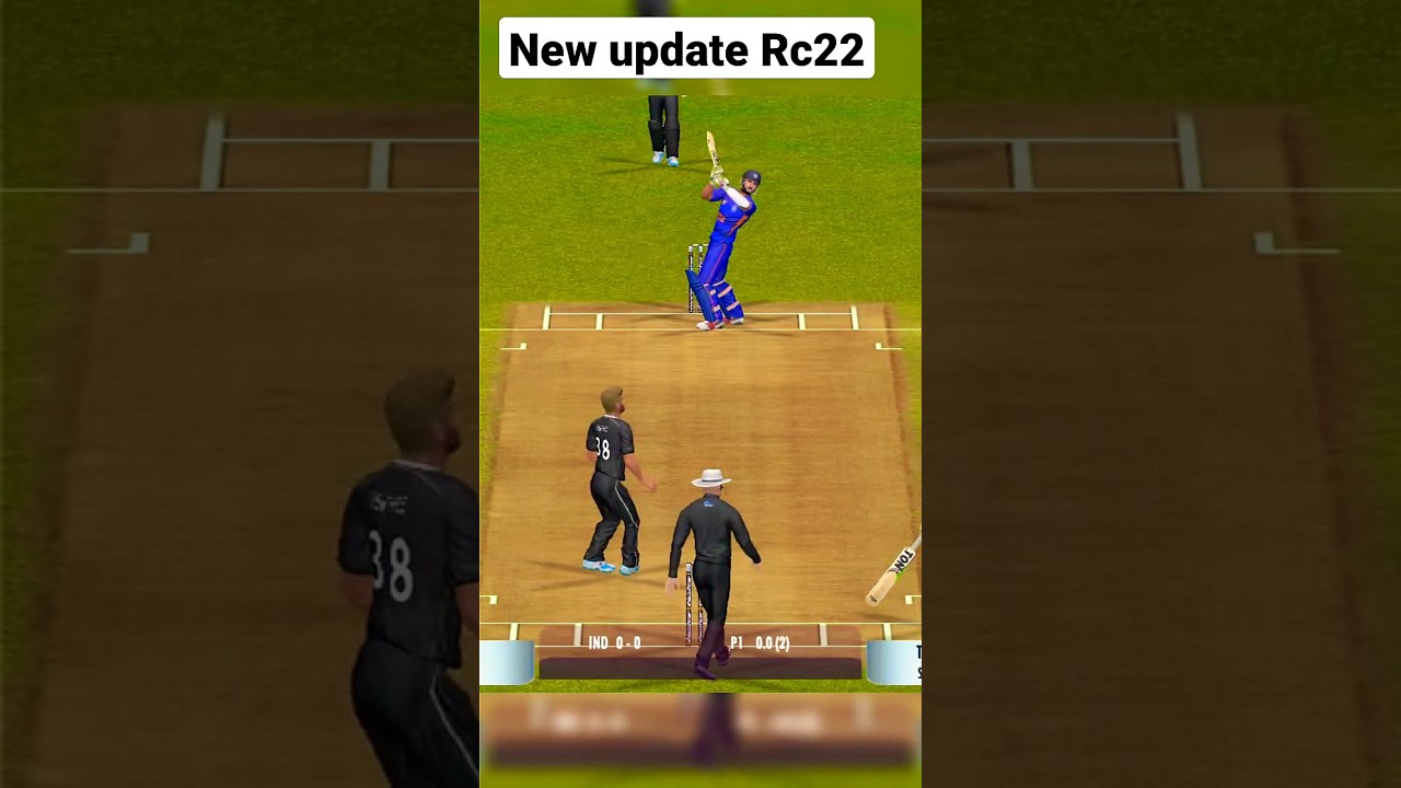 New Update And New Cricket Shot In Real cricket 22 || Rc22 || #shorts #ytshorts #realcricket22