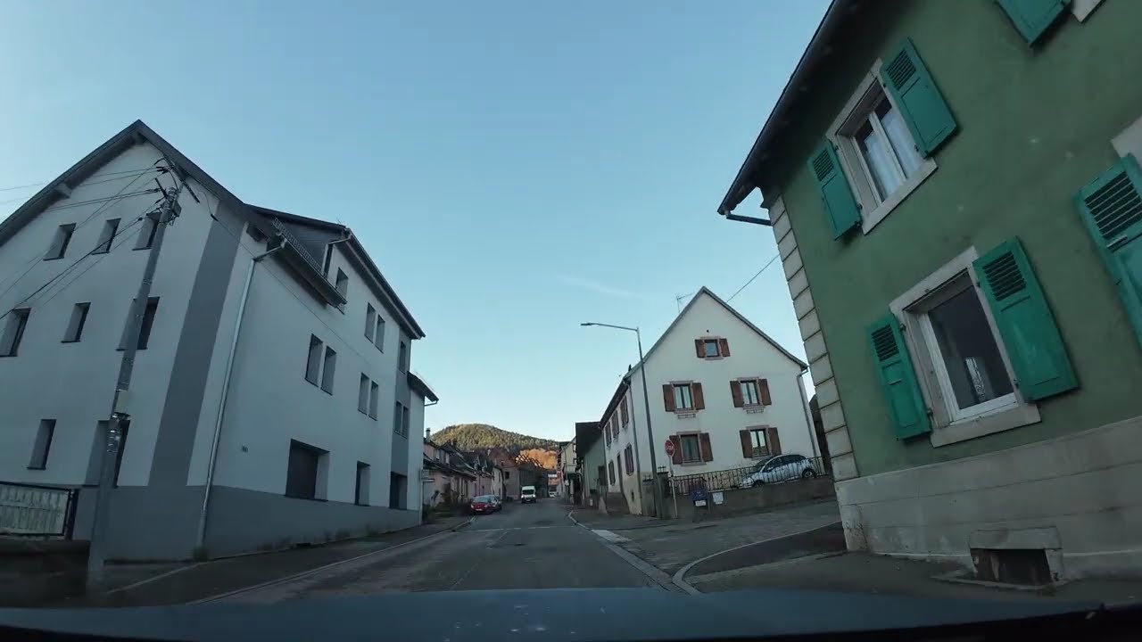 Lapoutroie-To-Hohneck View Point - France - Serene  Drives 4K