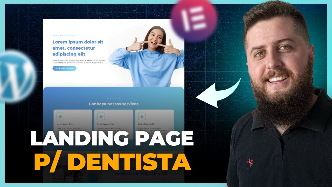 Como Criar uma LANDING PAGE para DENTISTA (WordPress e Elementor)