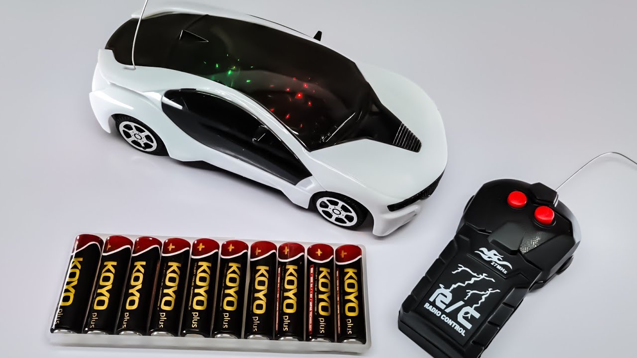 Unboxing RC Model 3D Light Car | Stunning Lights & Fun RC Car Review