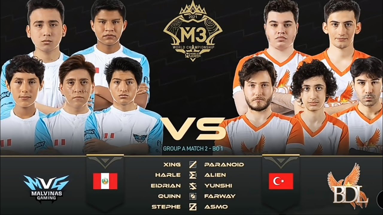 BEDEL (BDL) vS MALVİNAS GAMİNG (MVG) | İLK MAÇIMIZ | M3 DÜNYA ŞAMPİYONASI
