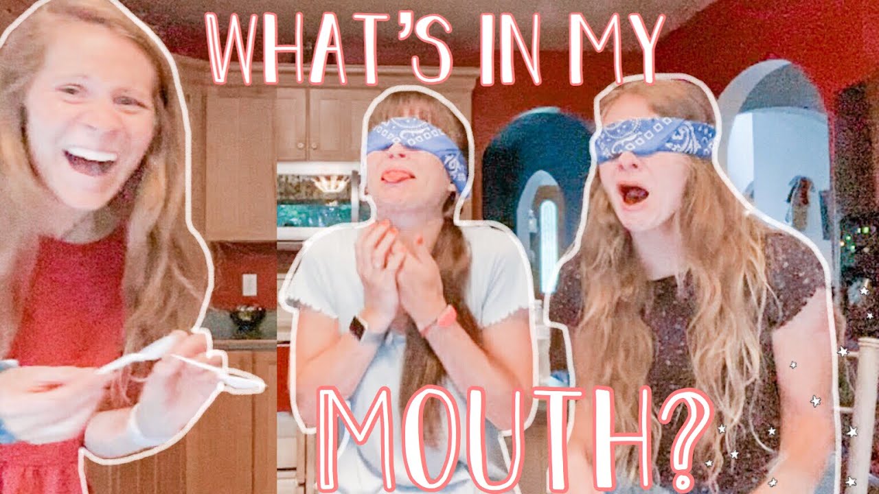 WHAT'S IN MY MOUTH CHALLENGE!!