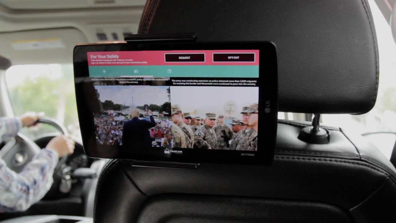 TripCam - Rideshare Tablet for the Best Uber/Lyft Experience