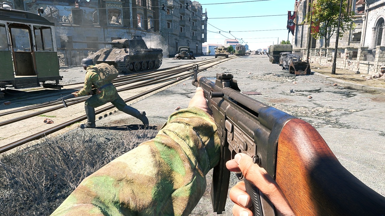 German Army - The Kroll Opera House - Battle of Berlin - BR5 | Enlisted Gameplay