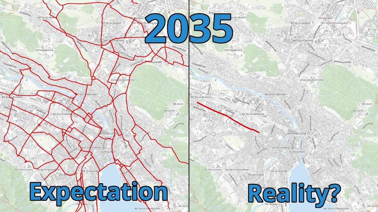 Zurich's Safe Bike Routes Keep On Getting Stalled