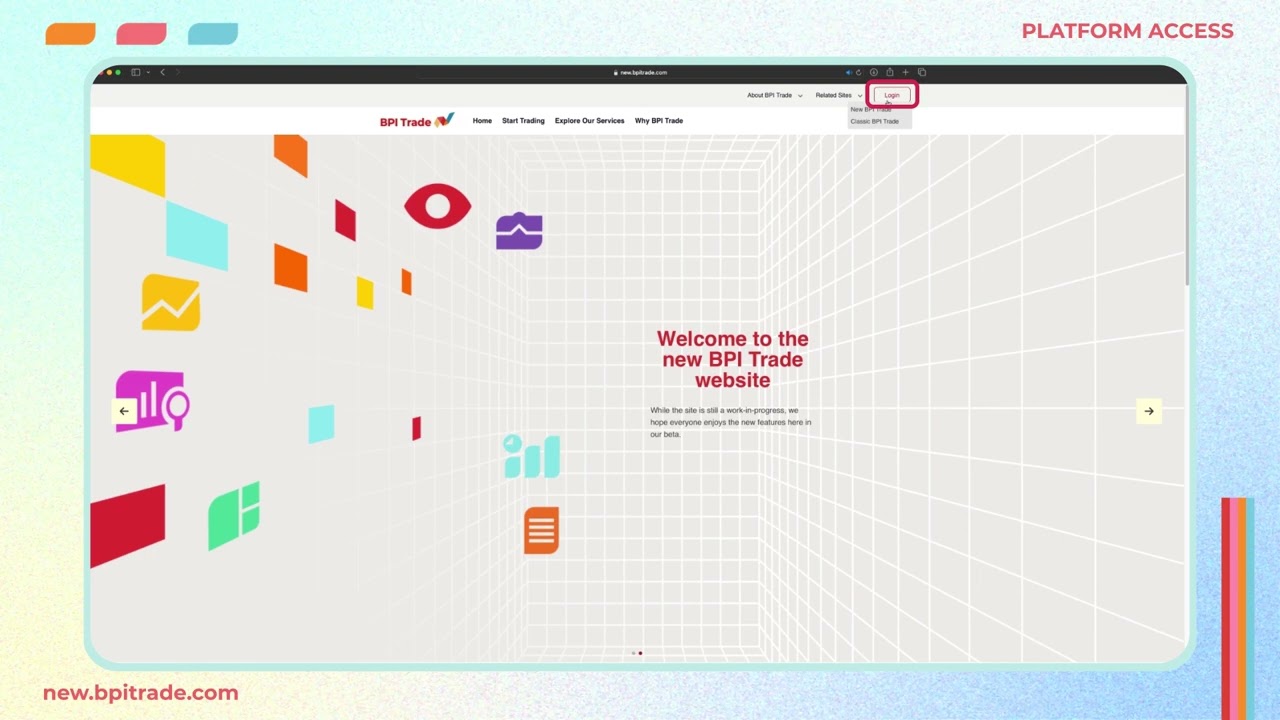 BPI Trade Platform Access - Part 1