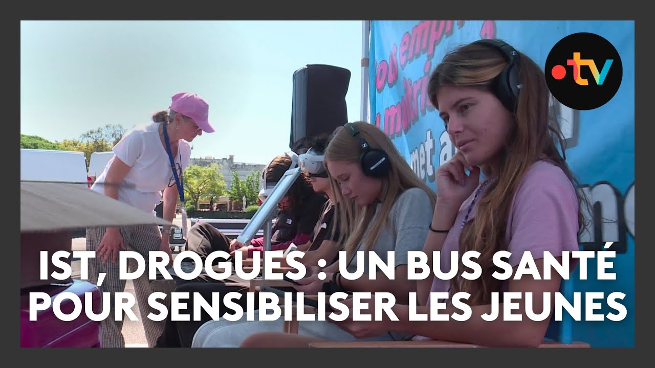 Fréjus : un bus santé itinérant pour sensibiliser les 16-25 ans aux drogues et aux MST