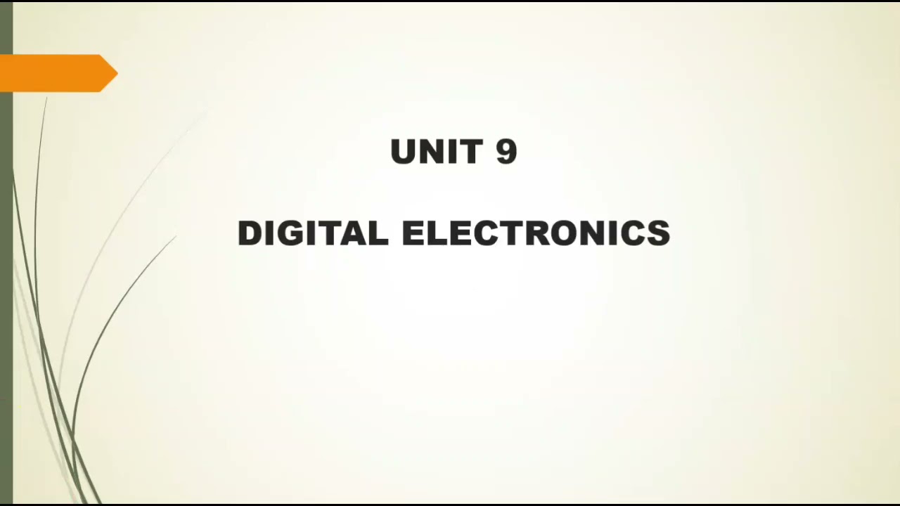 PLUS ONE ELECTRONICS || DIGITAL ELECTRONICS