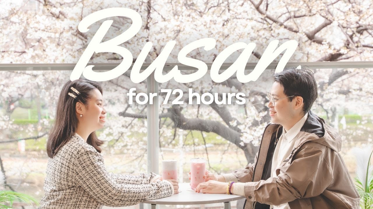 Busan for 72 Hours 🌸🌼| Haeundae Area, Family Spring Shoot, Food Trip and more!
