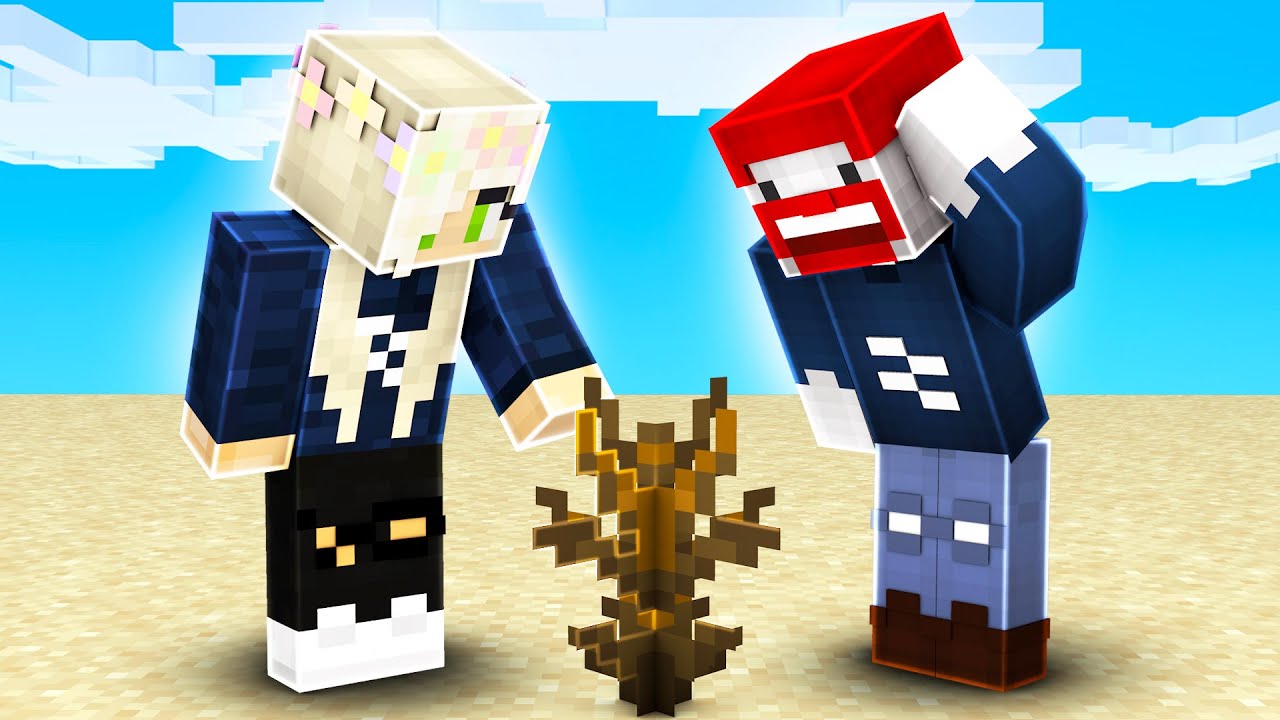ÜBERLEBEN wir in Minecraft OHNE ALLES?!