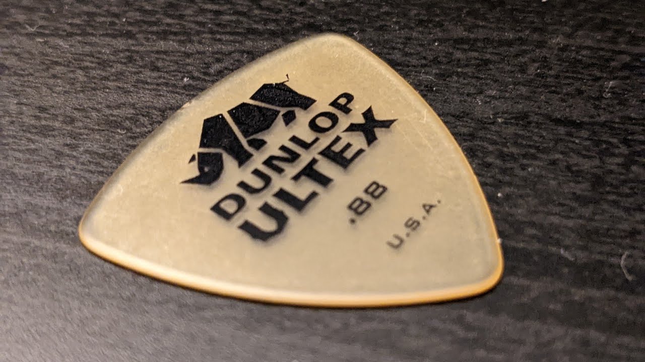 Ultex Triangle 0.88mm guitar pick review