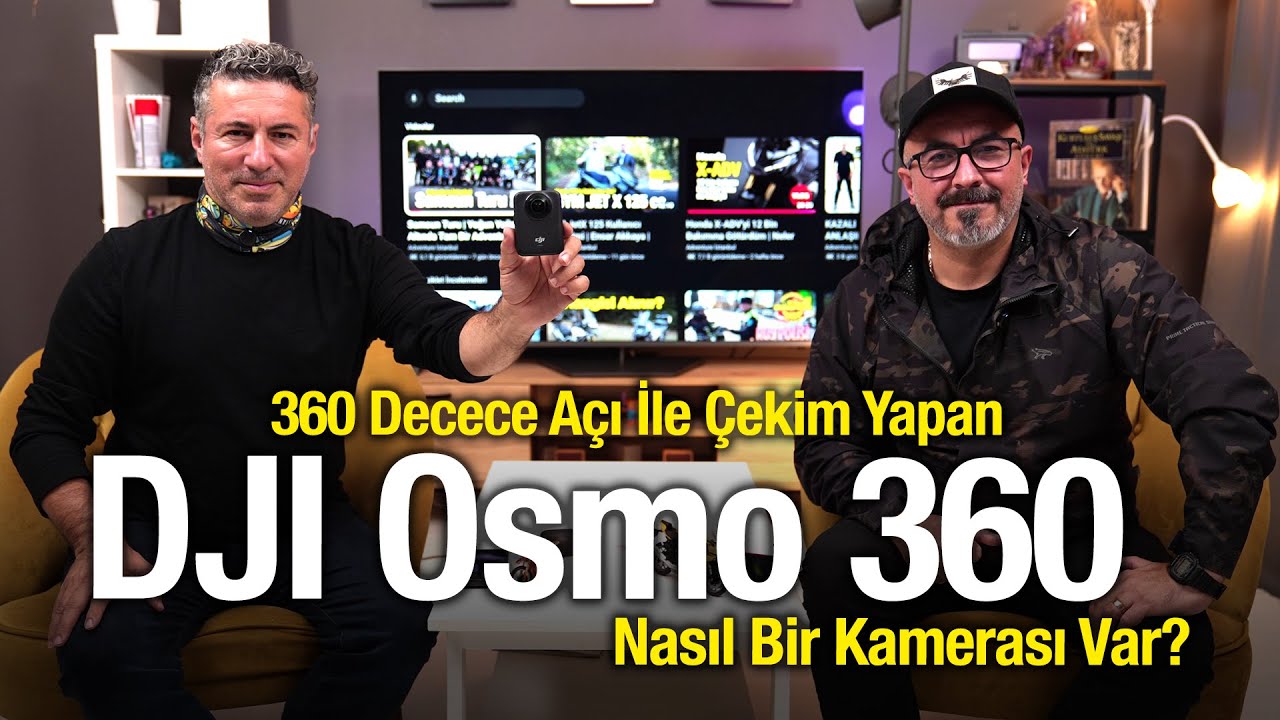 360 Derece Açı İle Çekim Yapan Yeni DJI Osmo 360'ı Deneyimledik