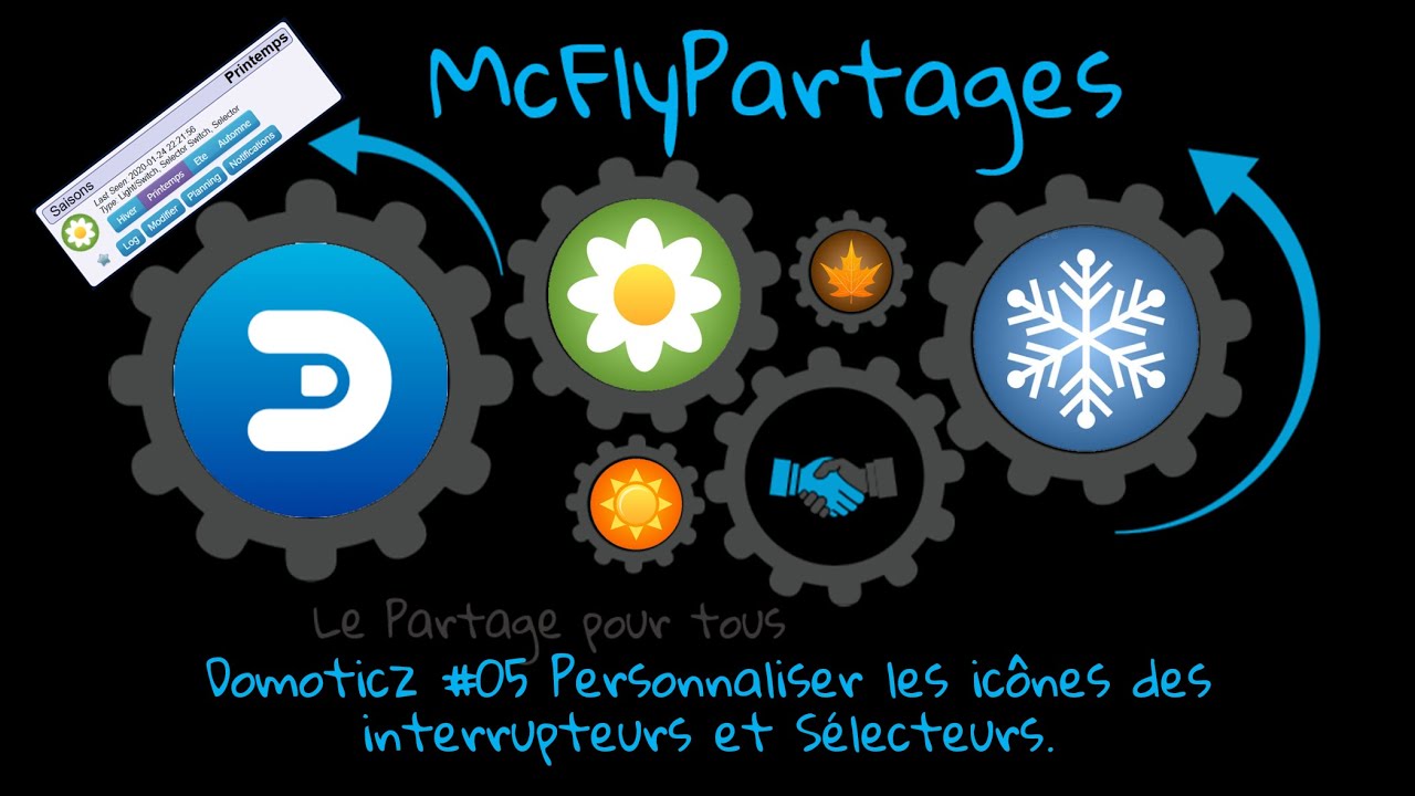 Domoticz #05 Personnaliser les Icônes