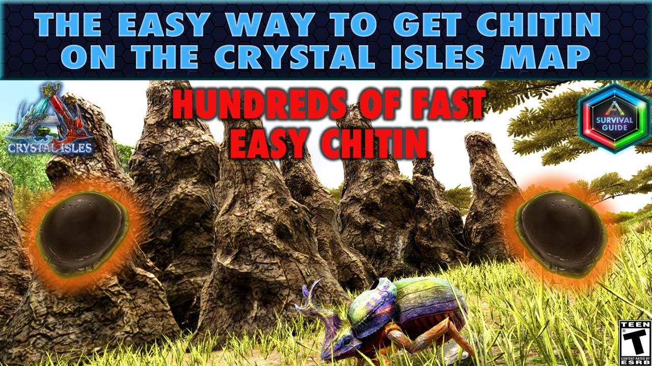 The Easiest Way to Get Chitin on Crystal Isles