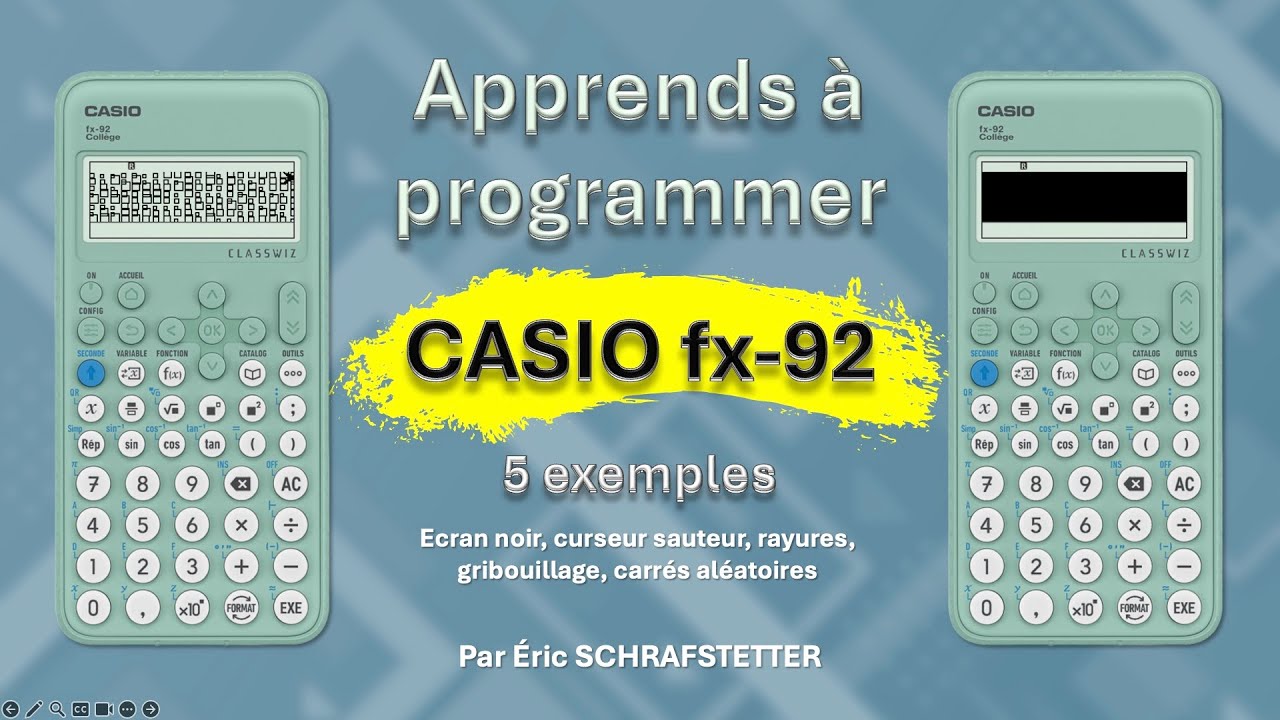 Programme ta CASIO fx-92 Collège