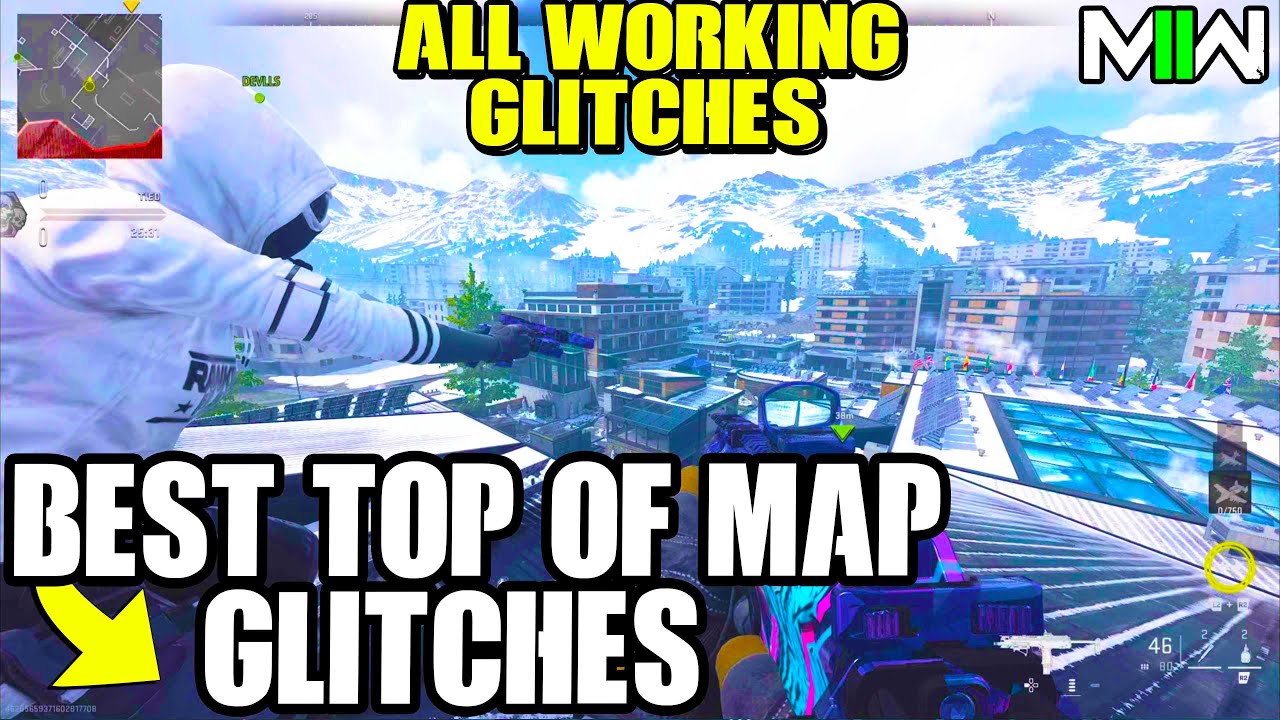 MW2 GLITCH: All working Top of Map Glitches Modern Warfare 2 All Best Glitches Mw2 Infected Glitches