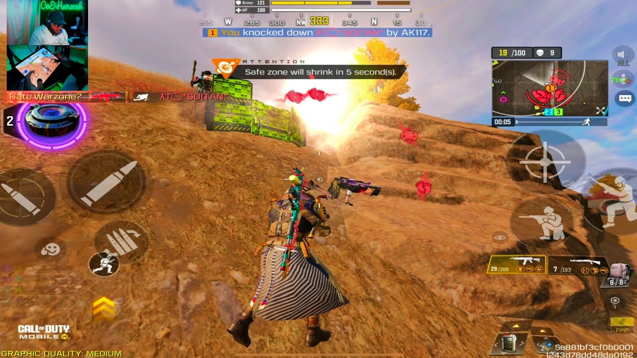 Single Mistake made me die in BR and then my teammates are on 🔥 | COD Mobile BR Gameplay