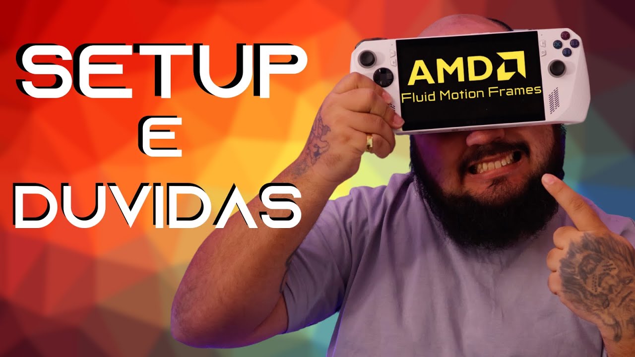 ROG ALLY AFMF - COMO CONFIGURAR E FAZER FUNCIONAR