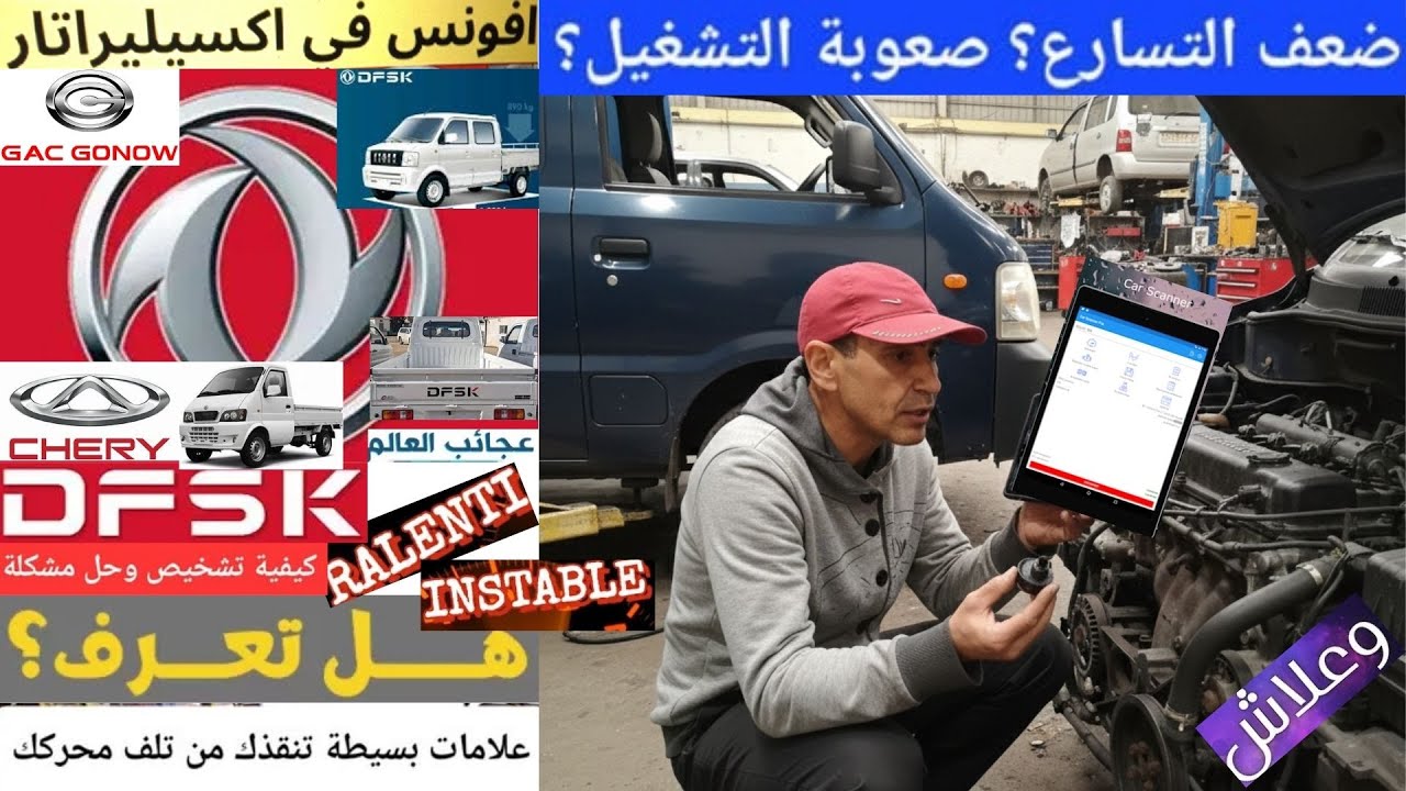 ديماراج موتارصعيب ماكاش الرالونتي مشكل كابتار بريسيو كوليكتارادميسيوResolve UnstabL engine MAP DFSK