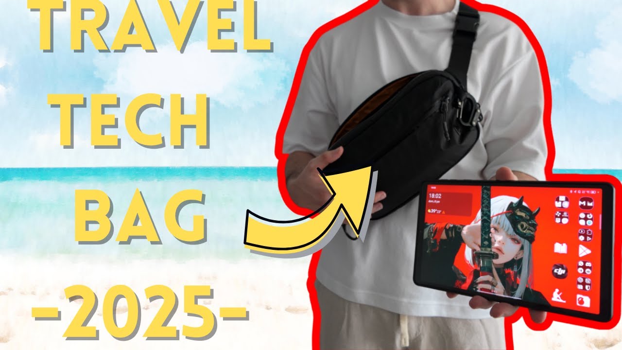 What’s in My Travel Tech Bag (Summer 2025 Edition) | Travel Tech Setup - EDC