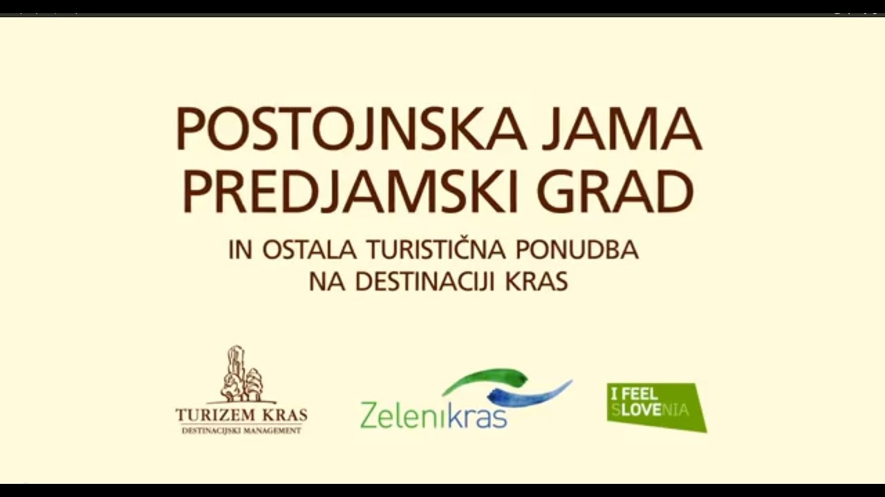 Postojnska jama - promocijski video
